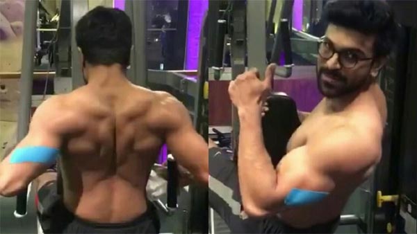 ram charan,workouts,dhruva movie,upasana,rakul preet singh  చరణ్‌ చంపేస్తున్నాడుగా..!!